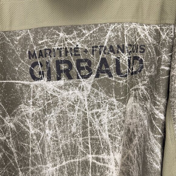 MARITHÉ + FRANÇOIS GUIBAUD Oversized Green White Designer Jacket sz L - Picture 8 of 10